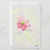 Stationery : Iris Flower Briefpapier (Voorkant)