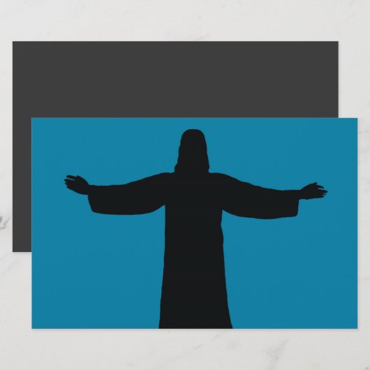 Stationery  jesus christ  briefpapier (Voorkant / Achterkant)