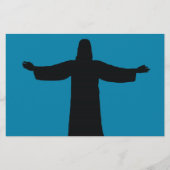 Stationery  jesus christ  briefpapier (Voorkant)