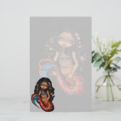 Stationery "La Sirena" Briefpapier (Staand voorkant)