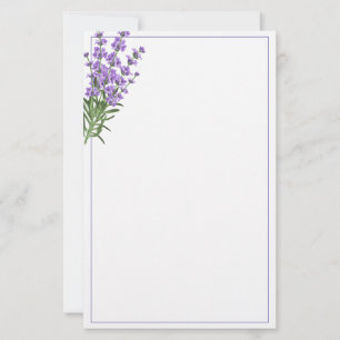 Stationery-lavender-banketbakkerij Briefpapier