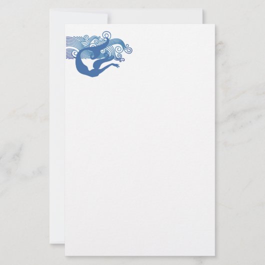 Stationery Mermaid Briefpapier (Voorkant)