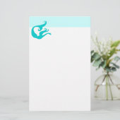 Stationery Mermaid Briefpapier (Staand voorkant)