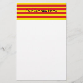 Stationery met de vlag van Catalonië Briefpapier