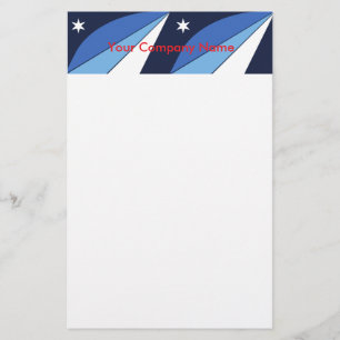 Stationery met de vlag van Columbia, South Carolin Briefpapier