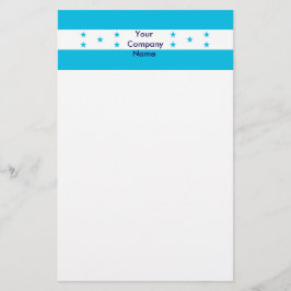 Stationery met de vlag van Honduras Briefpapier