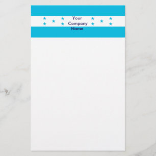 Stationery met de vlag van Honduras Briefpapier