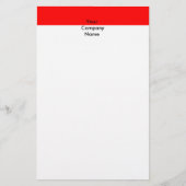 Stationery met de vlag van Indonesië Briefpapier (Voorkant)