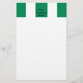 Stationery met de vlag van Nigeria Briefpapier