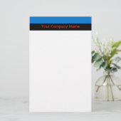 Stationery met vlag van Estland Briefpapier (Staand voorkant)