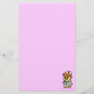 Stationery Nurse Duck Briefpapier