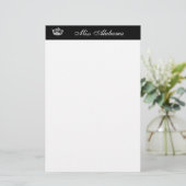 Stationery Pageant Royalty Briefpapier (Staand voorkant)