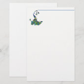Stationery Paper-Peacock Briefpapier (Voorkant / Achterkant)
