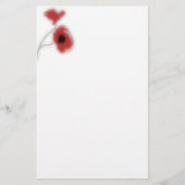 Stationery poppy briefpapier (Voorkant)