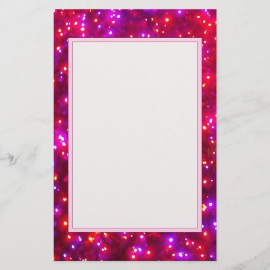 Stationery Rosy Sparkle Briefpapier (Voorkant)