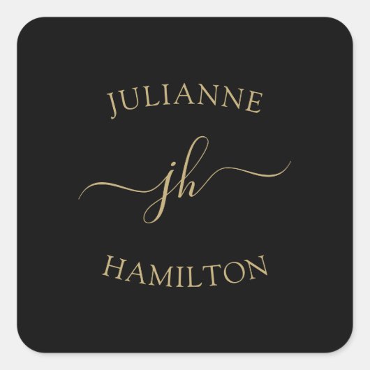 Stationery Sticker van Business Logo (Voorkant)