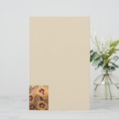 Stationery still Life Flowers Briefpapier (Staand voorkant)