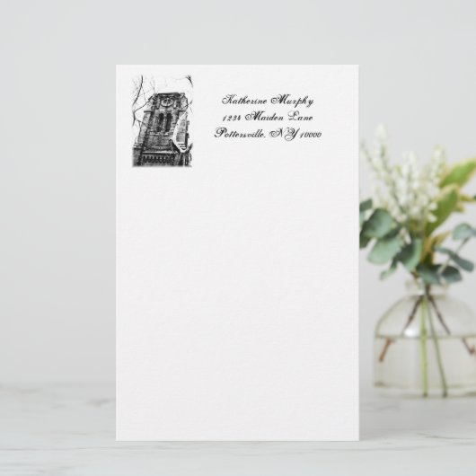 Stationery 'The Bell Tower' Briefpapier (Staand voorkant)
