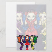 Stationery "Three Wise Faeries" Briefpapier (Voorkant / Achterkant)