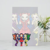 Stationery "Three Wise Faeries" Briefpapier (Staand voorkant)