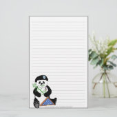 Stationery van Armed Forces Day Panda Briefpapier (Staand voorkant)