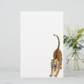Stationery van Bengal Tiger Briefpapier (Staand voorkant)