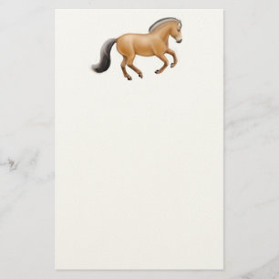 Stationery van Noorse Fjord Horse Briefpapier