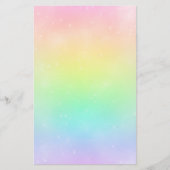 Stationery van Rainbow Sky Briefpapier (Voorkant)