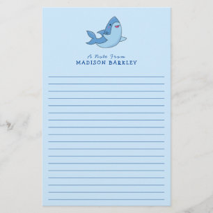 Stationery van Shark Kind Briefpapier