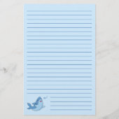 Stationery van Shark Kind Briefpapier (Achterkant)
