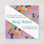 Stationery Vierkante Visitekaartje (Voorkant)