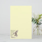 Stationery voor Eagle en Scripts Briefpapier (Staand voorkant)