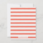 Stationery voor flora en fauna - rood kaart (Achterkant)