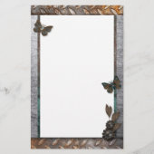Stationery voor Iron Butterfly Garden Briefpapier (Voorkant)