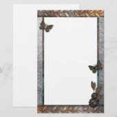 Stationery voor Iron Butterfly Garden Briefpapier (Voorkant / Achterkant)