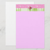 Stationery voor Plaid & Paisley Briefpapier (Voorkant / Achterkant)