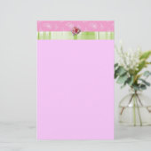 Stationery voor Plaid & Paisley Briefpapier (Staand voorkant)