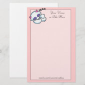 Stationery voor slapende kitten briefpapier (Voorkant / Achterkant)