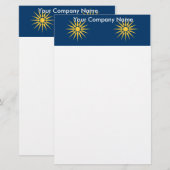 Stationery with Flag of Macedonia, Greece Briefpapier (Voorkant / Achterkant)