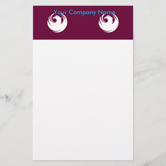 Stationery with Flag of Phoenix, Arizona Briefpapier (Voorkant)