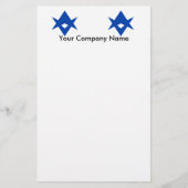 Stationery with Flag of Toyota City, Japan Briefpapier (Voorkant)