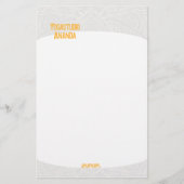 Stationery Yogastudio Briefpapier (Voorkant)