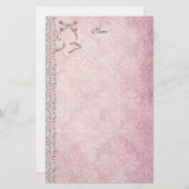 Stationery Zizzago  Antiek Retro Briefpapier (Voorkant / Achterkant)