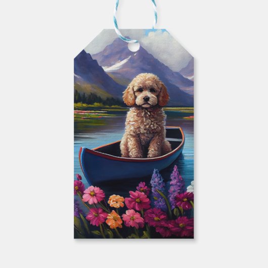 Stationig op een peddel: een Schilderachtig avontu Cadeaulabel (Achterkant)