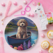 Stationig op een peddel: een Schilderachtig avontu Papieren Bordje (Feest)