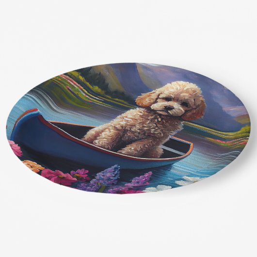 Stationig op een peddel: een Schilderachtig avontu Papieren Bordje (Gekanteld)