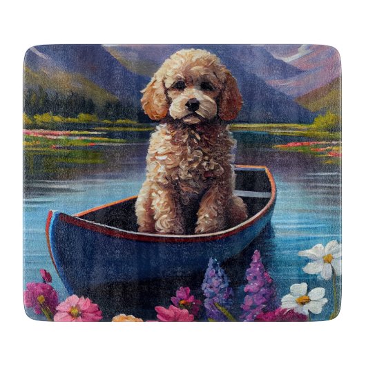 Stationig op een peddel: een Schilderachtig avontu Snijplank (Voorkant)