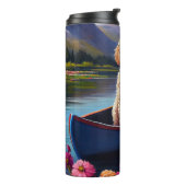 Stationig op een peddel: een Schilderachtig avontu Thermosbeker (Gedraaid links)