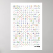 Stations & Lines: Londen (Licht) Poster (Voorkant)