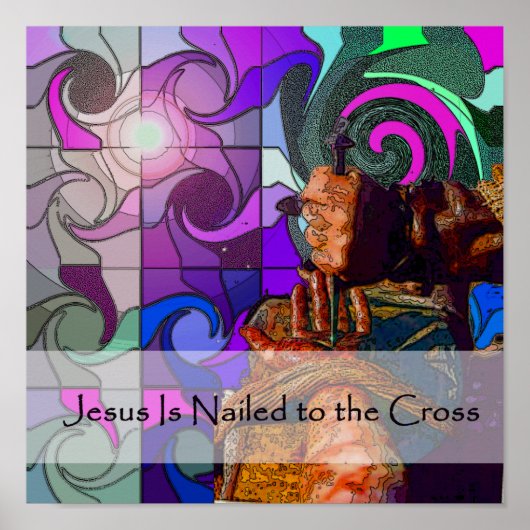 Stations of the Cross 10 Poster (Voorkant)